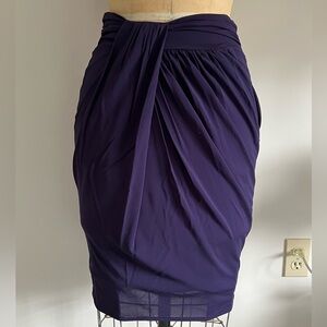 Love Moschino Purple Pencil Skirt